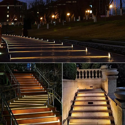 Stepglow Solar Deck Lights | IP67 Triangle Step Lamps