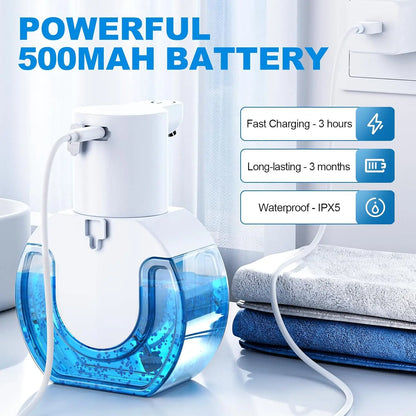 Sense Touchless Soap Dispenser | 420ml Automatic Pump, IPX5
