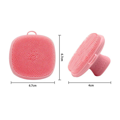 Pure Glow Silicone Face Scrubber | Gentle Cleansing Brush