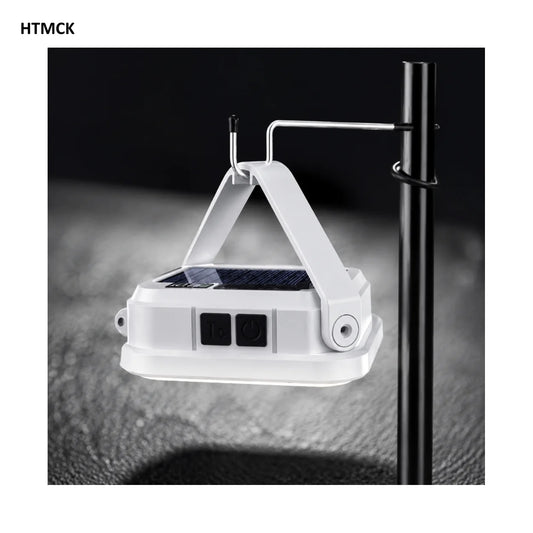 Sunrise Solar Camp Lamp | Rechargeable Hanging Work Light