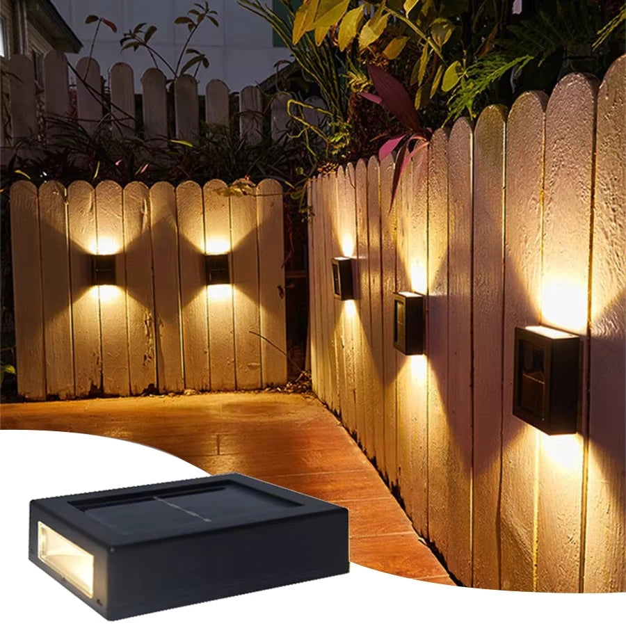 Nightwatch Solar Sensor Light | Waterproof Garden Wall Lamp