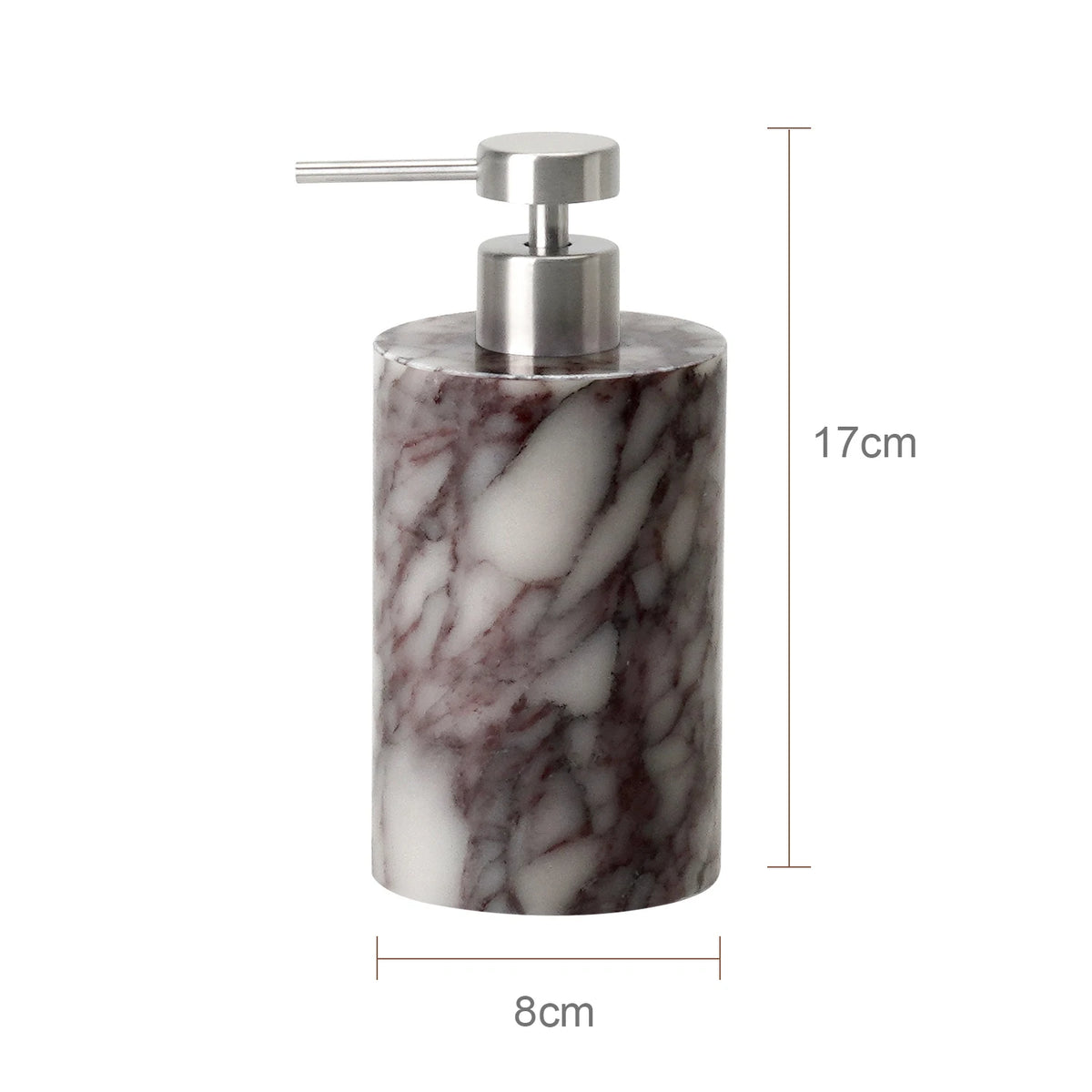 Viola Marble Bathroom Collection | Purple-Veined Natural Marble Accessories