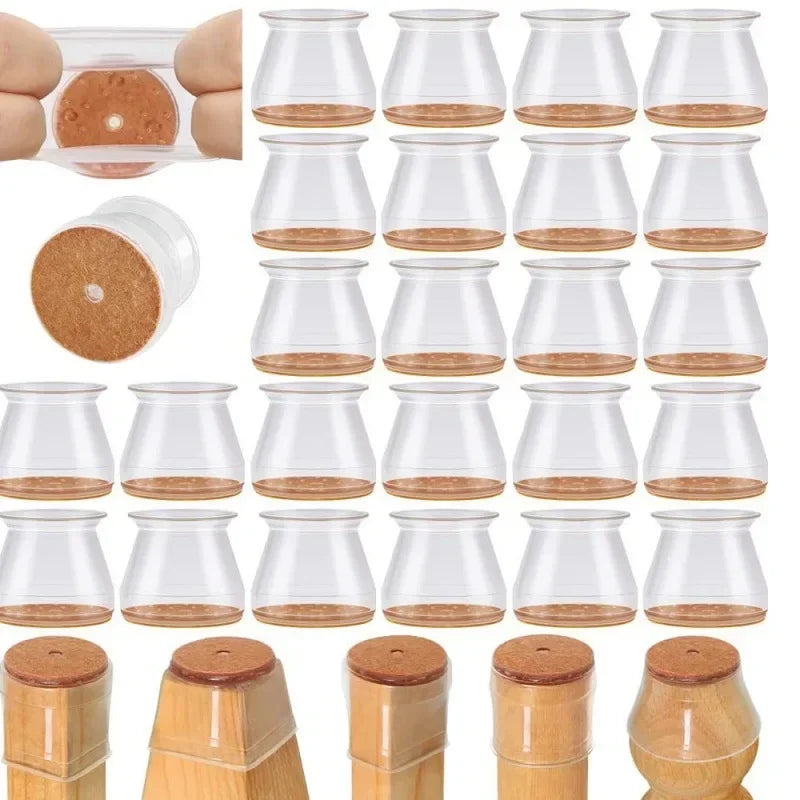 Glide Silicone Furniture Caps | Floor Protector Socks