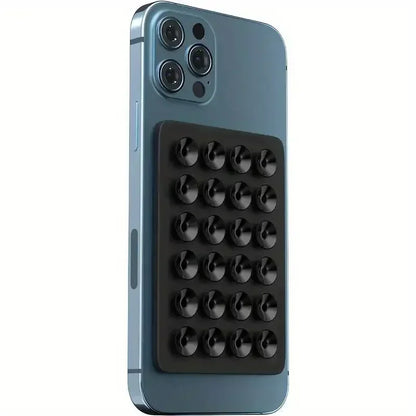 SuctionSquare Phone Holder | Silicone Suction Cup Mount