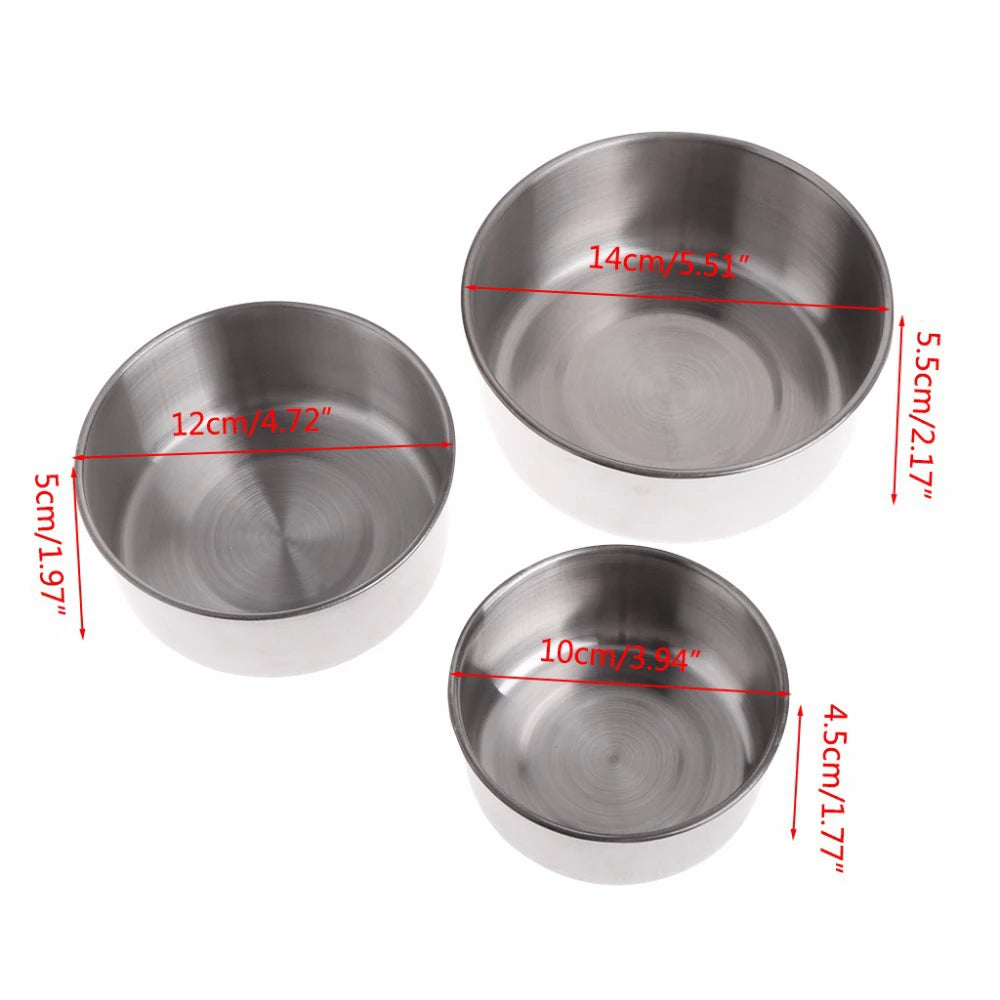 Perch Steel Bird Feeding Cups | Clamp-On Cage Bowls