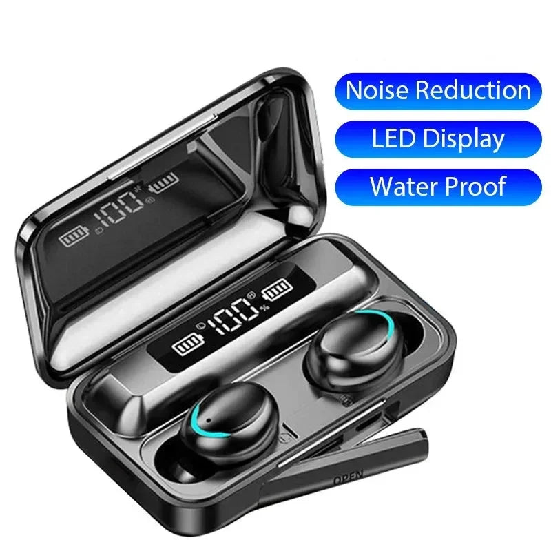 Bolt Wireless Earbuds | LED Display Bluetooth 5.0 Earphones