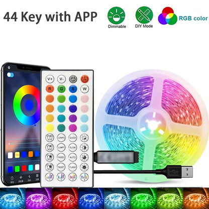 Lagoon RGB Strip Lights | App & Remote LED Tape, 1 to 40m