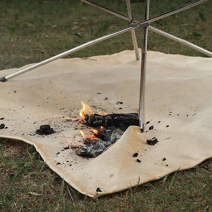 Ember Shield Fire Mat | Fireproof BBQ & Campfire Blanket