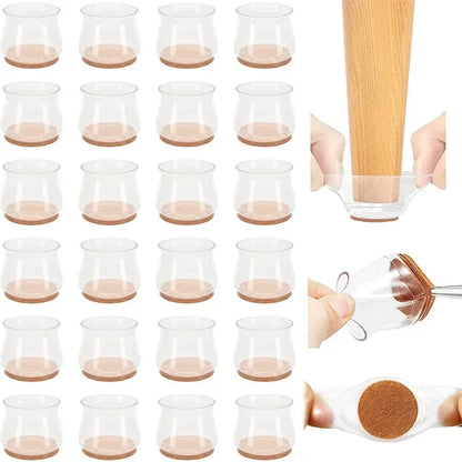 Glide Silicone Furniture Caps | Floor Protector Socks
