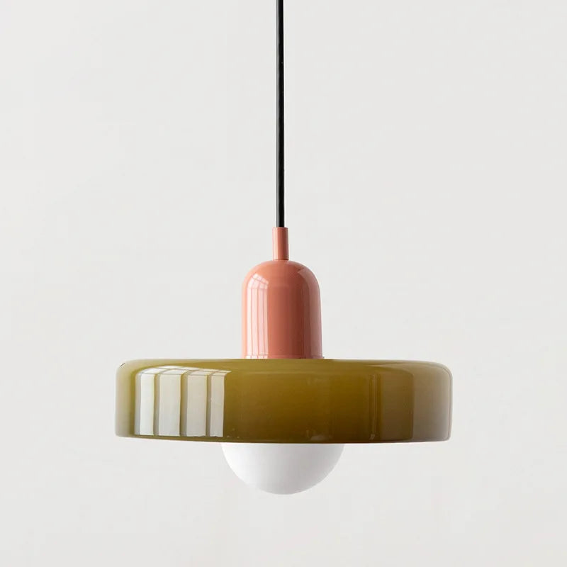 Bauhaus Glass Pendant | Nordic Retro Ceiling Light
