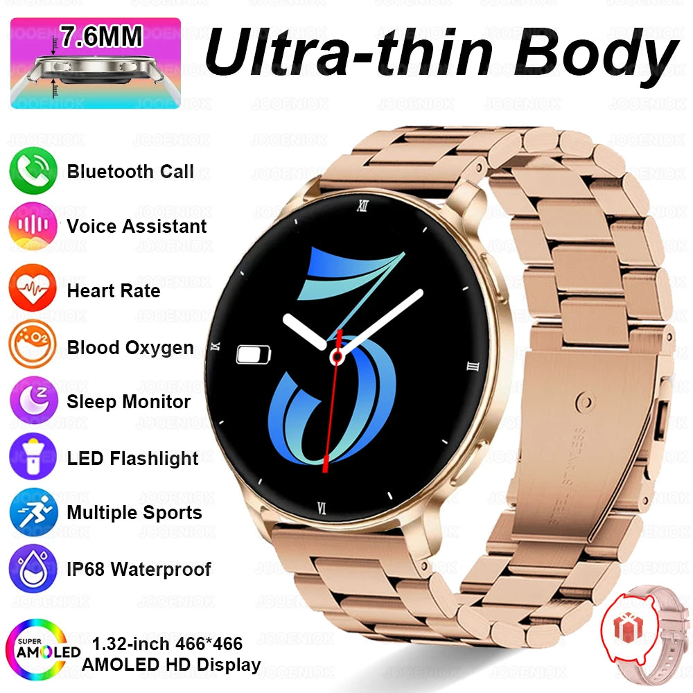 Aura AMOLED Smartwatch | Bluetooth Calling Fitness Watch