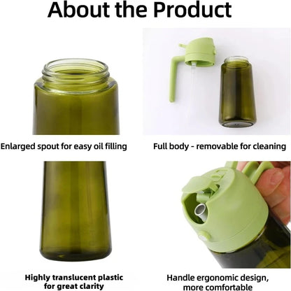 Olive Grove Oil Sprayer | 2-in-1 Spray & Pour Bottle