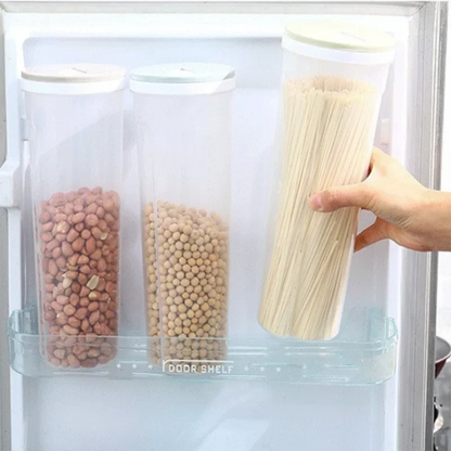 Wheatfield Noodle Canister | Sealed Divided Pantry Storage Box