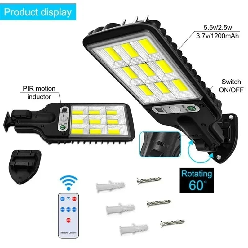 Sentry Solar Wall Lamp | Motion Sensor Outdoor Light, IP65