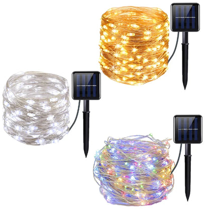 Starlit Solar Fairy Lights | Outdoor String Garland