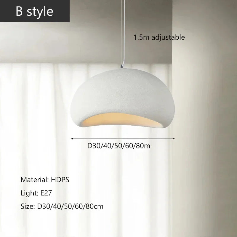 Driftstone Wabi-Sabi Chandelier | Organic Dome Pendant Cluster