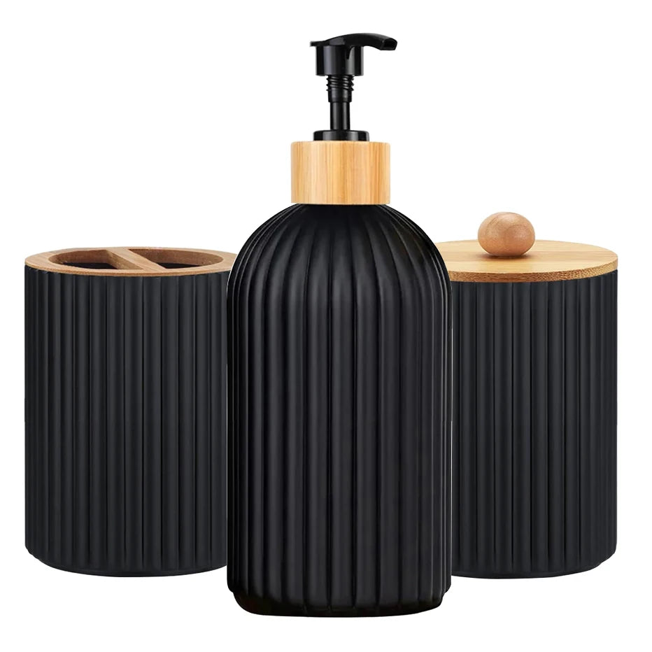 Clean Slate Vanity Set | Soap Dispenser & Bathroom Storage