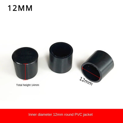 Silent Step Rubber Leg Plugs | Round Furniture Feet Caps