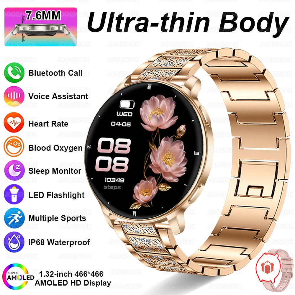 Aura AMOLED Smartwatch | Bluetooth Calling Fitness Watch