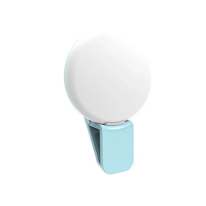Glow Clip Selfie Ring Light | Rechargeable Phone Light