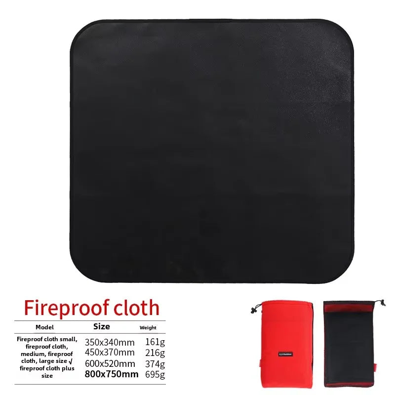 Ember Shield Fire Mat | Fireproof BBQ & Campfire Blanket