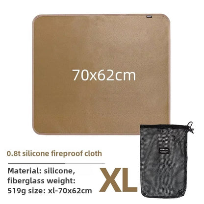 Ember Shield Fire Mat | Fireproof BBQ & Campfire Blanket