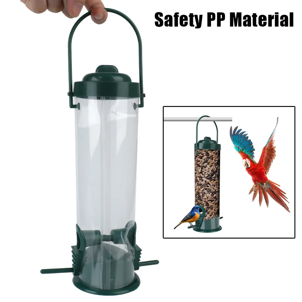 Meadow Hanging Bird Feeder | Outdoor Wild Bird Seed Feeder