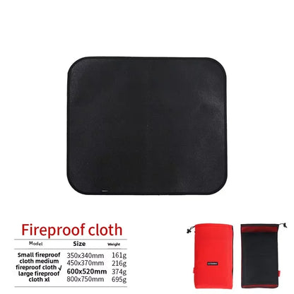Ember Shield Fire Mat | Fireproof BBQ & Campfire Blanket