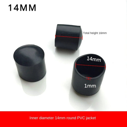 Silent Step Rubber Leg Plugs | Round Furniture Feet Caps