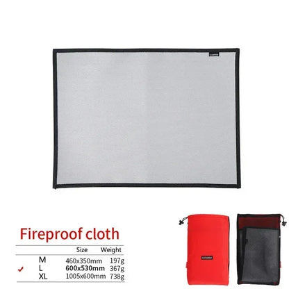 Ember Shield Fire Mat | Fireproof BBQ & Campfire Blanket
