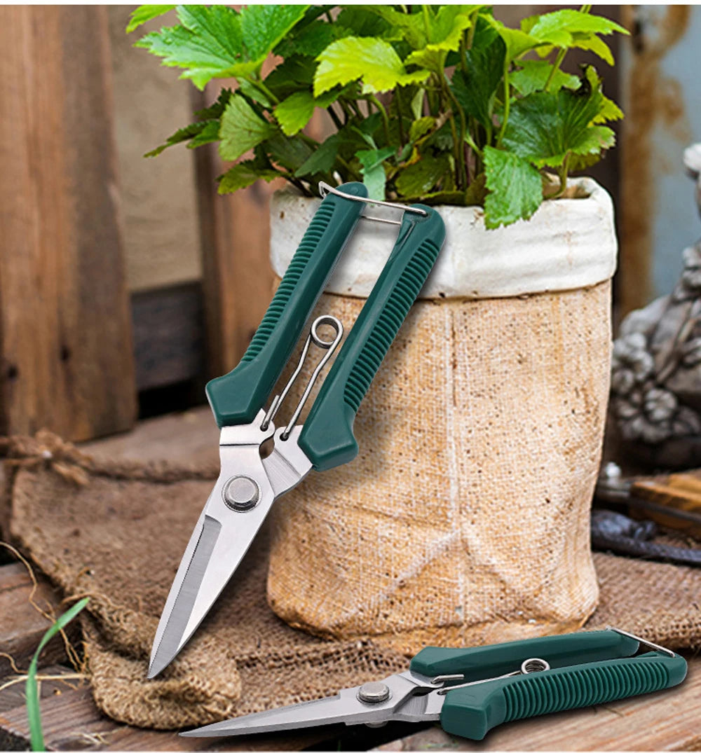 Snip Steel Secateurs | Straight-Head Garden Pruning Shears