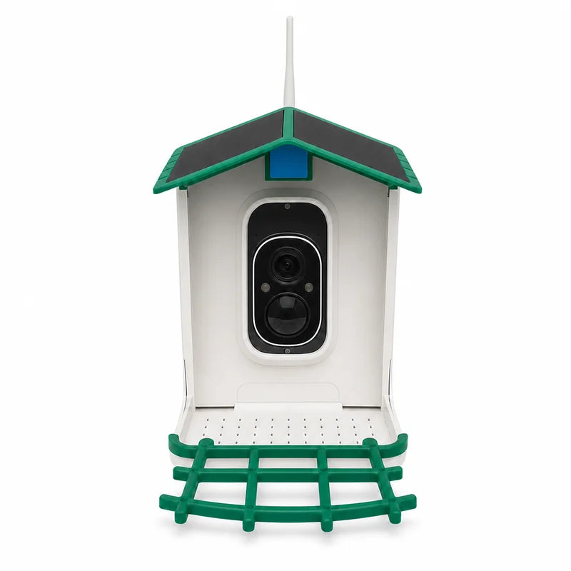 BirdView Solar Feeder Camera | Smart Bird Feeder with Two-Way Audio