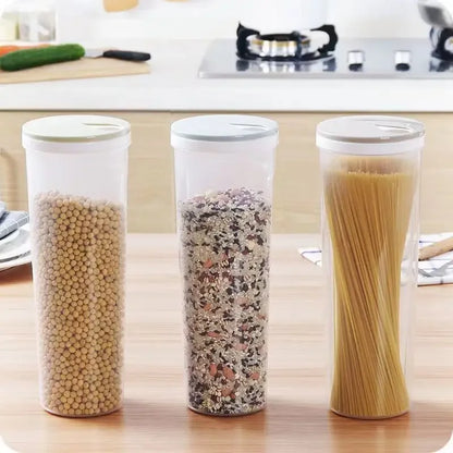 Wheatfield Noodle Canister | Sealed Divided Pantry Storage Box