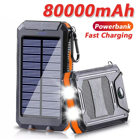 SunVault Solar Power Bank | High Capacity with LED Light