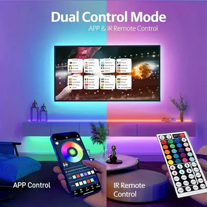 Lagoon RGB Strip Lights | App & Remote LED Tape, 1 to 40m
