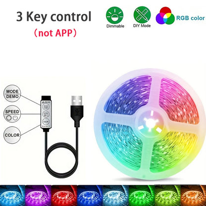 Lagoon RGB Strip Lights | App & Remote LED Tape, 1 to 40m