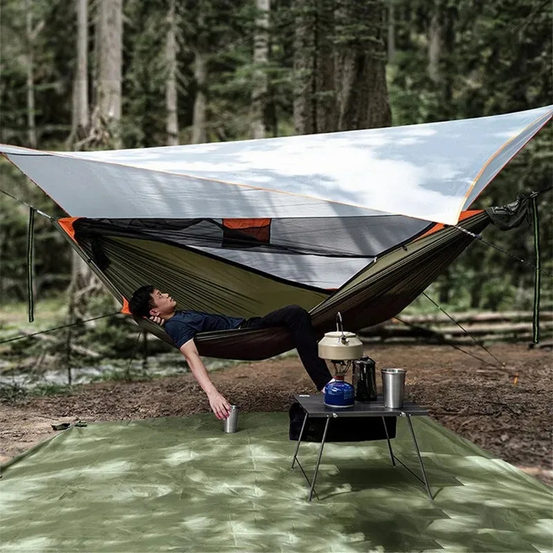 Ridgeline Bushcraft Hammock | Camping Hammock with Mosquito Net