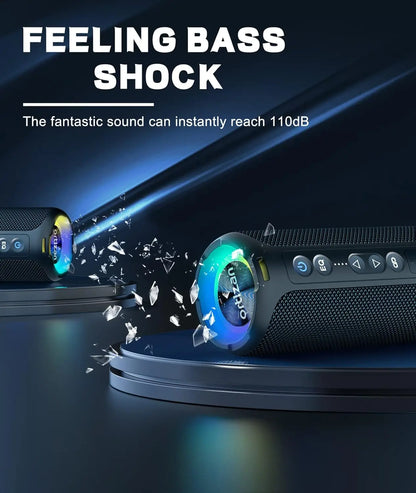 WaveBlast Speaker | 40W Waterproof Bluetooth 5.3, 30 Hrs