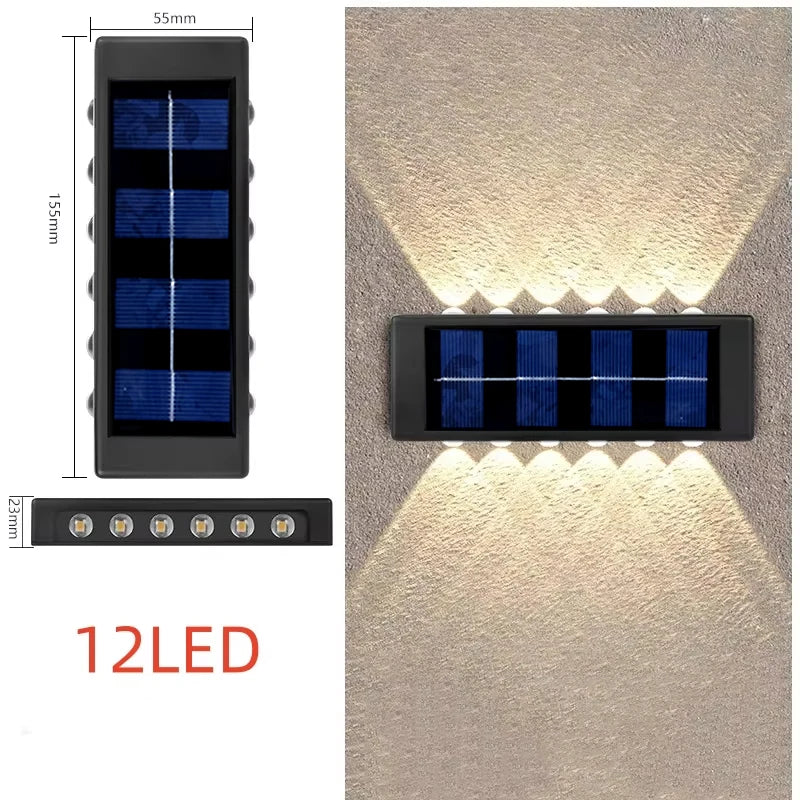 Nightwatch Solar Sensor Light | Waterproof Garden Wall Lamp
