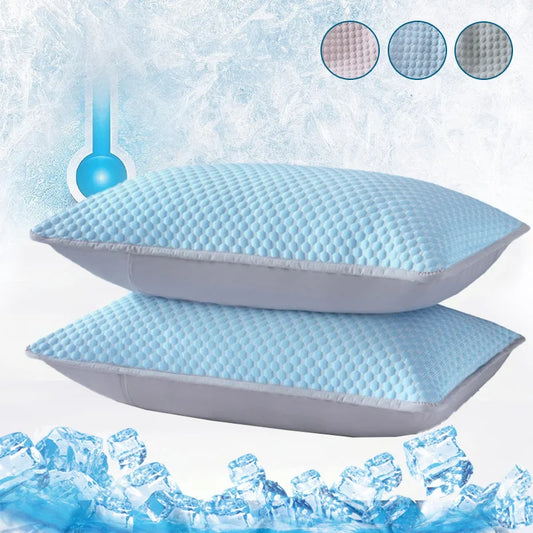ChillMate Cooling Pillowcase | Washable Ice-Feel Cover, 48x74cm