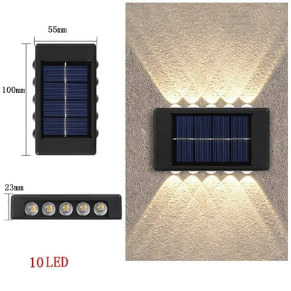 Nightwatch Solar Sensor Light | Waterproof Garden Wall Lamp