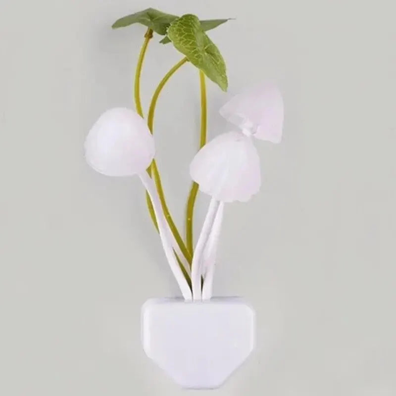 Toadstool Glow Night Light | Plug-In LED Lamp with Light Sensor