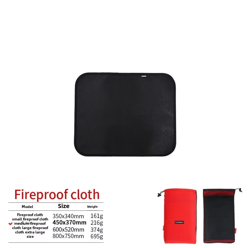 Ember Shield Fire Mat | Fireproof BBQ & Campfire Blanket