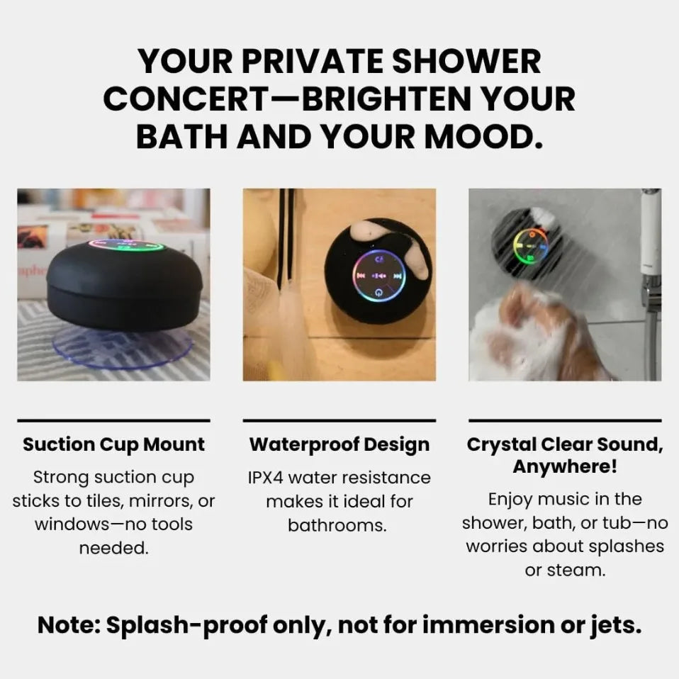 Splash Pocket Speaker | Portable Waterproof Bluetooth Speaker