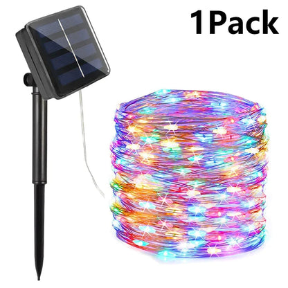 Starlit Solar Fairy Lights | Outdoor String Garland