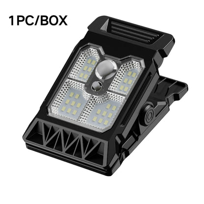 Solstice Solar Clip Lamp | Motion Sensor Garden Wall Light