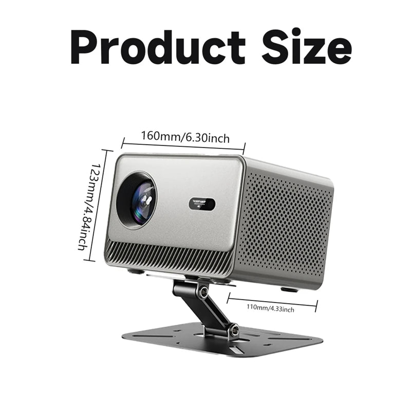 Vista Smart LED Projector | 1080P Android Home Theatre Projector