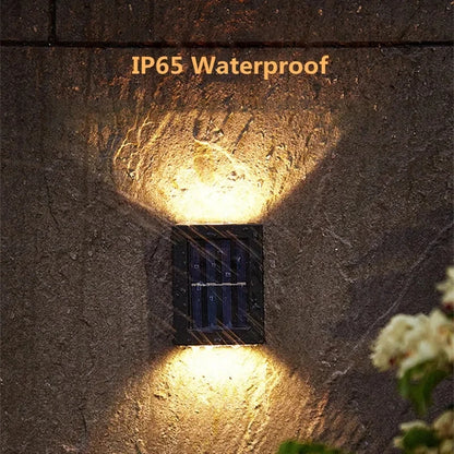 Nightwatch Solar Sensor Light | Waterproof Garden Wall Lamp