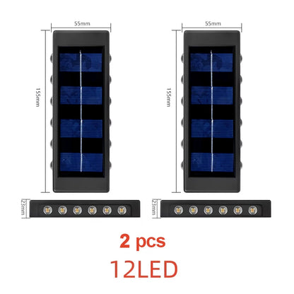 Nightwatch Solar Sensor Light | Waterproof Garden Wall Lamp