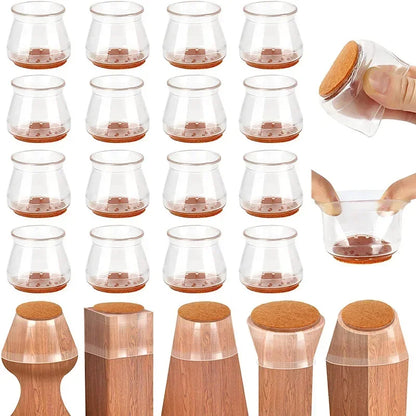 Glide Silicone Furniture Caps | Floor Protector Socks